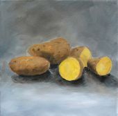 Kartoffeln, Oel auf Leinwand, 25 x 25 cm, 2013.jpg